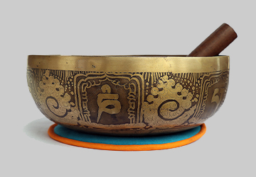 Handmade Jambati Fine Carving Bowl